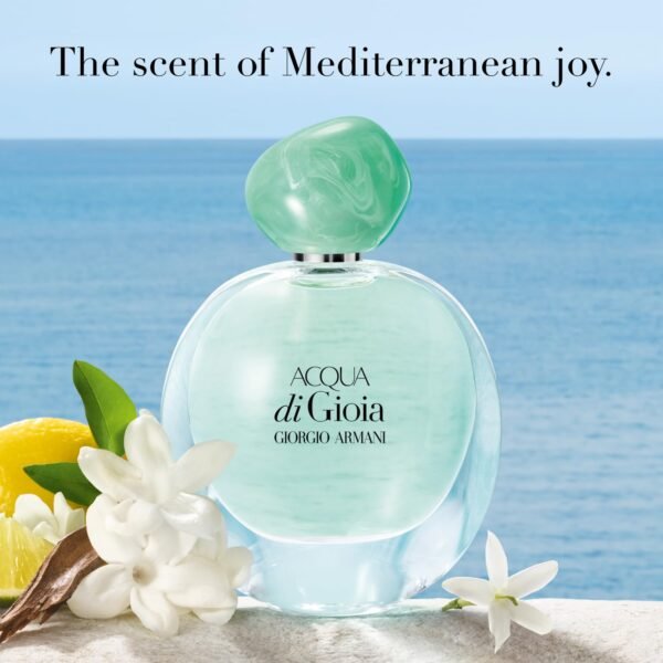 Armani Beauty - Acqua di Gioia - Eau de Parfum - Floral Fruity Fragance for Women - Primofiore Lemon, Water Jasmin, Cedarwood Notes - Image 4