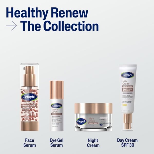Cetaphil Healthy Renew Anti Aging Face Serum 1 Oz, Retinol Alternative Serum for Face with Niacinamide & Peptides, Skincare for Sensitive Skin with Vitamin B Complex, Fragrance Free - Image 7