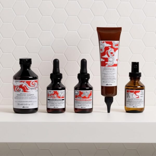 Davines Naturaltech ENERGIZING Shampoo Gentle Cleansing And Protection for Fragile Or Thinning Hair, Revitalize And Energize The Scalp - Image 7