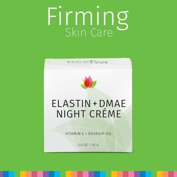 REVIVA LABS - Elastin + DMAE Night Créme (2.oz) - Image 4