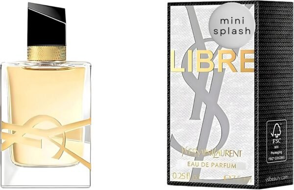 Yves Saint Laurent YSL LIBRE Perfume for Women Mini EDP Splash 0.25 Ounce - Image 2
