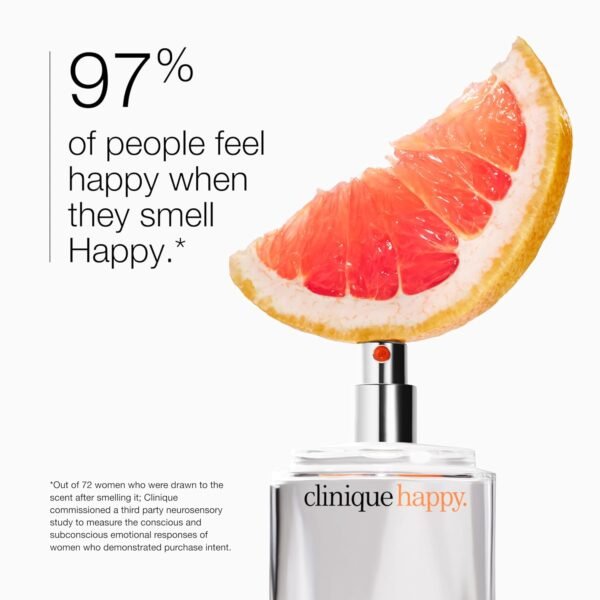 Clinique Happy Eau de Parfum Spray - Perfume For Women | Notes of Citrus-Bright + Floral-Fresh - Image 4