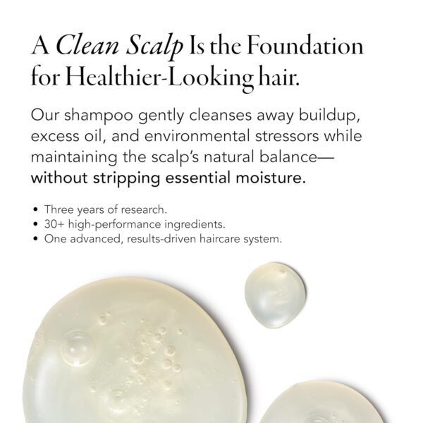 Caldera + Lab The Shampoo | Men’s Shampoo for Healthy Hair, Sulfate-Free Daily Cleanser, Dermatologically Tested - All Hair Types - Image 3