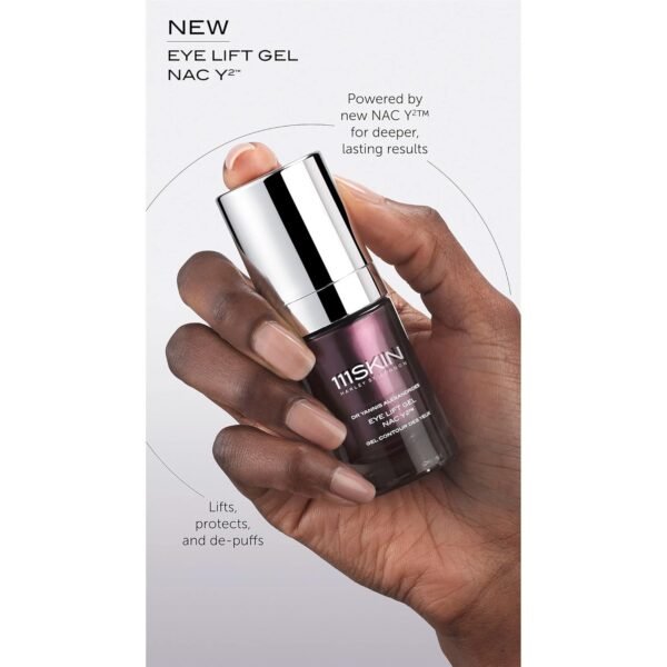 111SKIN Eye Lift Gel, Hydrating Under Eye Gel for Dark Circles and Puffiness with NAC Y2, Caffeine, Silverskin Extract & Niacinamide, Serum for Undereye to Improve the Appearance of Skin, 0.5 fl oz - Image 3