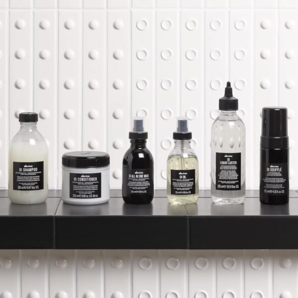 Davines OI Soufflé Perfect for Fine Hair, Liquid-to-Foam Leave-In For Fuller and Shinier Hair Feeling Silky and Soft - Image 7