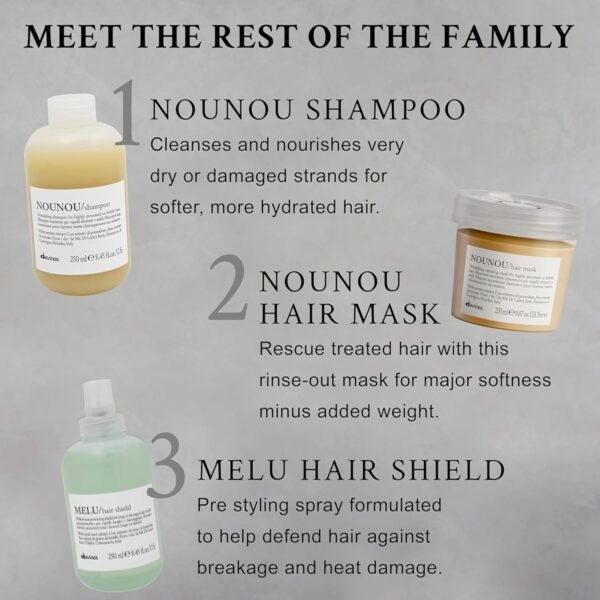 Davines NOUNOU Hydrating Deep Shampoo & Conditioner - Image 8