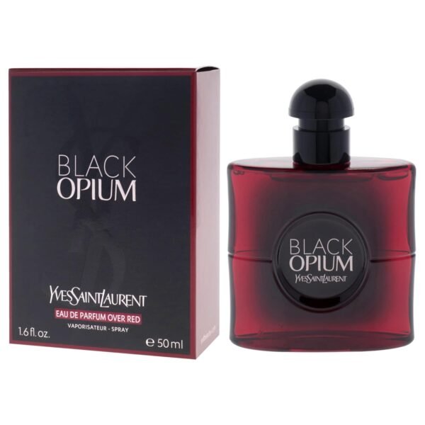 YVES SAINT LAURENT Black Opium Over Red for Women - 1.6 oz EDP Spray - Image 5