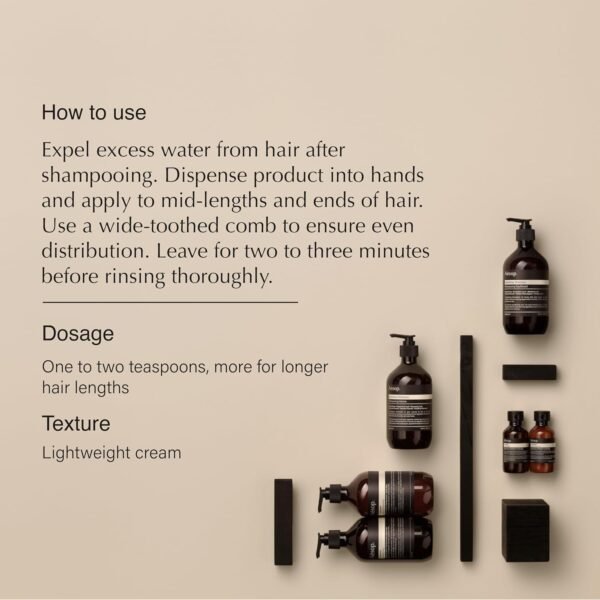 Aesop Conditioner | Hydrate and Soften Hair | Enriched With Amino Acids | Fragrant and Refreshed Hair | 3.4oz / 100mL - Image 3