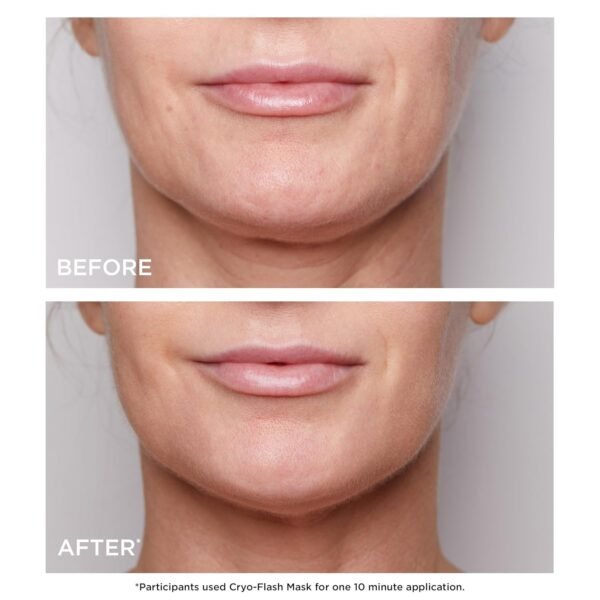 Clarins Cryo-Flash Face Mask | Visible Lift Effect in 10 Minutes* | Visibly Minimizes Pores | Boosts Radiance | Pro Like Results | All Skin Types - Image 3