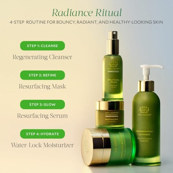 Tata Harper Regenerating Cleanser, Daily Exfoliating Cleanser, Daily Face Wash, Natural Skincare, 125ml - Image 9