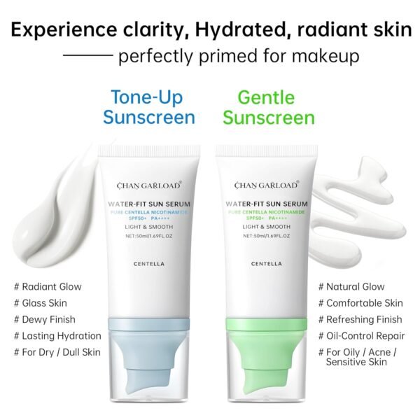 Tinted Sunscreen for Face & Body – Madagascar Centella SPF 50+, Mineral with Tinted Moisturizer, Hyaluronic Acid & Niacinamide, Lightweight Korean Skin Care Sunblock, 50ml - Image 8