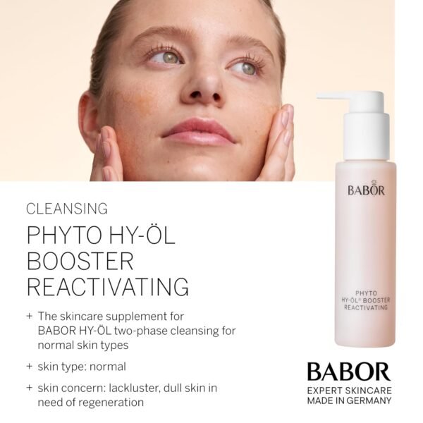 BABOR Phyto Hy-Ol Booster Hydrating for Dry Skin, Facial Cleanser for Use with Hy Oil, Phyto HY-OL Booster Hydrating - Image 3