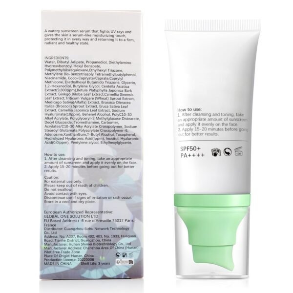 Tinted Sunscreen for Face & Body – Madagascar Centella SPF 50+, Mineral with Tinted Moisturizer, Hyaluronic Acid & Niacinamide, Lightweight Korean Skin Care Sunblock, 50ml - Image 10