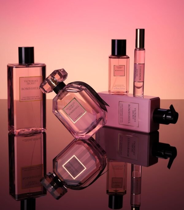 Victoria's Secret Bombshell Mini Fragrance Duo Gift Set, Eau de Parfum & Travel Lotion - Image 6
