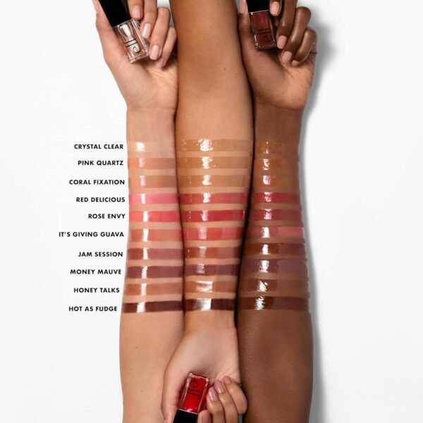 e.l.f. Glow Reviver Lip Oil, Nourishing Tinted Lip Oil For A High-shine Finish, Infused With Jojoba Oil, Vegan & Cruelty-free, Hot As Fudge - Image 6