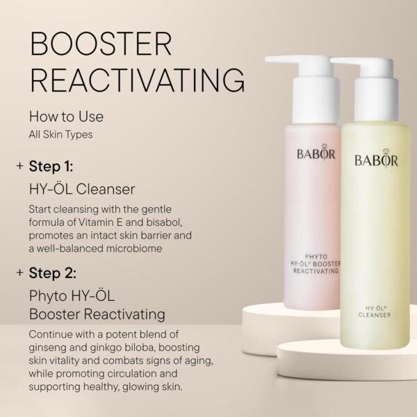 BABOR Phyto Hy-Ol Booster Hydrating for Dry Skin, Facial Cleanser for Use with Hy Oil, Phyto HY-OL Booster Hydrating - Image 5