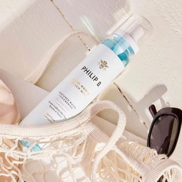 PHILIP B. Maui Wowie Beach Mist 5.07 oz - Texturizing Hair Mist, Boosts Appearance of Volume & Bouncy Waves, Infused with Botanical Moisturizers, Sea Salt, Coconut & Aloe Vera - Image 7