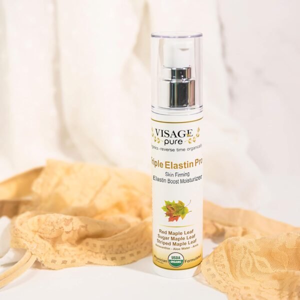 Triple Elastin Pro - Skin Firming Elastin Boost Moisturizer Cream - Contains GCGs That Increases the Skin's Elastin and Elasticity - USDA Organic-Physician Formulated-Research Supported - Image 8