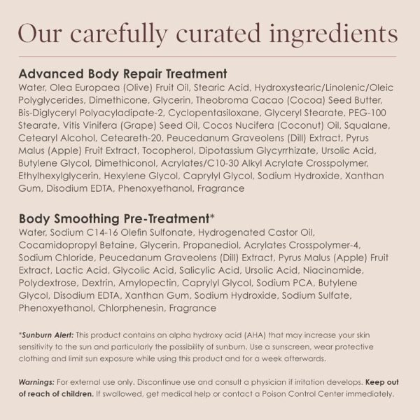 BODY FIRM Crepe Erase Advanced Body Repair Treatment, Anti-Aging Wrinkle Cream, Support Skins Natural Elastin & Collagen Production - 10oz - Image 10