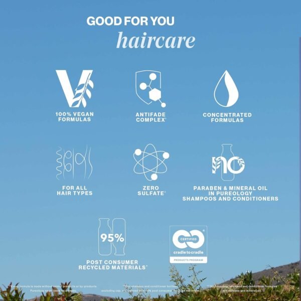 Pureology Nanoworks Gold Shampoo - For Very Dry and Color-Treated Hair, Renews Softness & Shine, Sulfate-Free & Vegan - Image 7