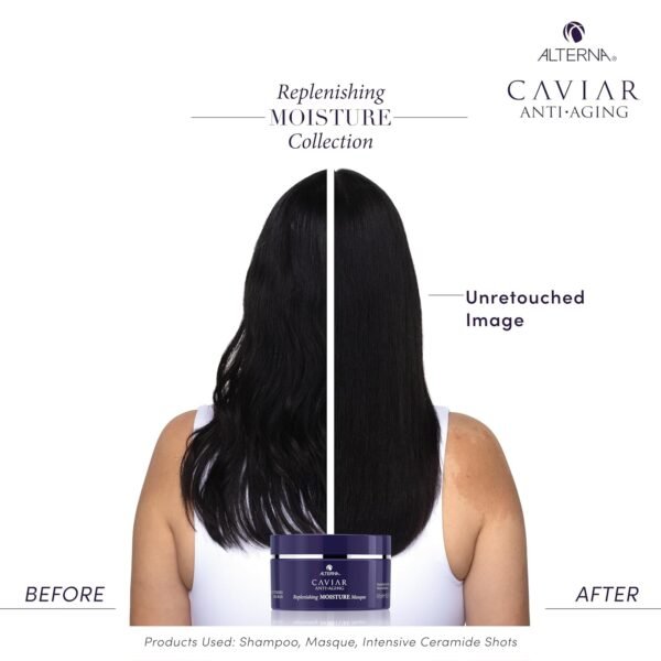 CAVIAR Anti-Aging Replenishing Moisture Hair Masque | Replenishes Dry, Coarse, Damaged Hair | Sulfate Free - Image 6
