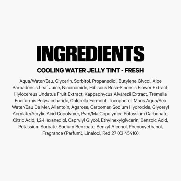 Milk Makeup Cooling Water Jelly Tint – Sheer Lip + Cheek Stain with Vegan Collagen, Seawater + Aloe – Hydrating, Long-Lasting, Buildable Lip Tint + Blush - Image 10