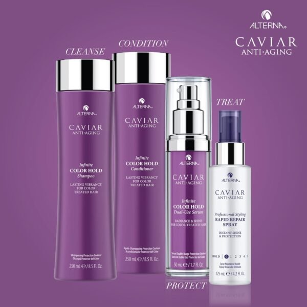 CAVIAR Anti-Aging Infinite Color Hold Shampoo | For Color Treated Hair | Minimizes Color Fade | Sulfate Free - Image 4