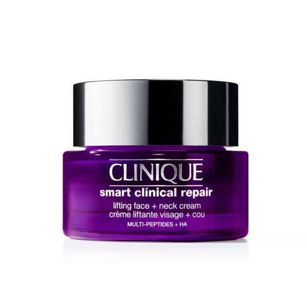 Clinique Smart Clinical Repair Lifting Face + Neck Cream with Peptides + Hyaluronic Acid | Anti-Aging + Hydrating - Image 2