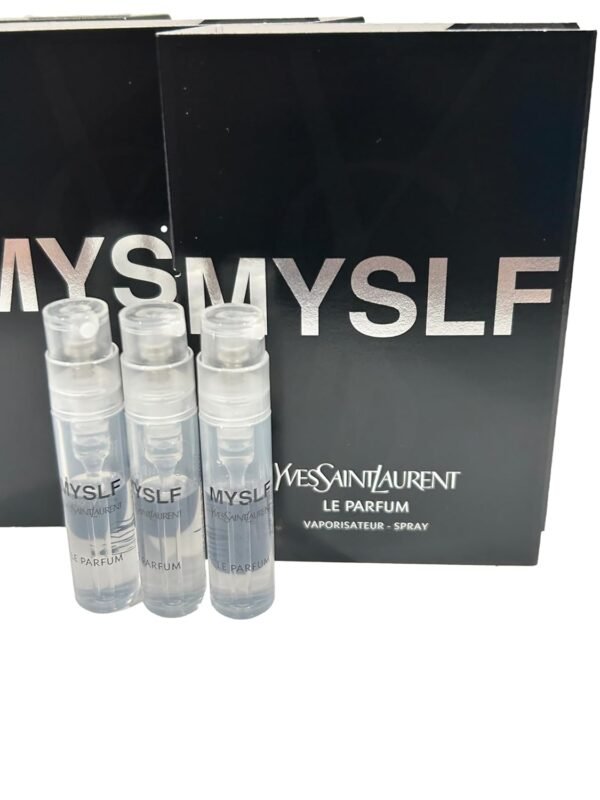 Yves Saint Laurent MYSLF LE PARFUM YSL Sample Spray Perfume Trial Size Partially Filled Vials 1.2 ml / 0.04 fl oz (set of 3) - Image 3