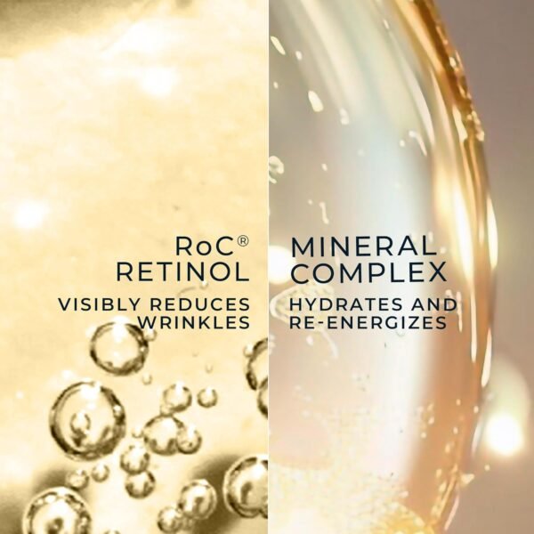RoC Retinol Correxion Deep Wrinkle Retinol Face Serum with Ascorbic Acid, Daily Anti-Aging Skin Care Treatment for Fine Lines, Dark Spots, Acne Scars, 1 Ounce (Packaging May Vary) - Image 5