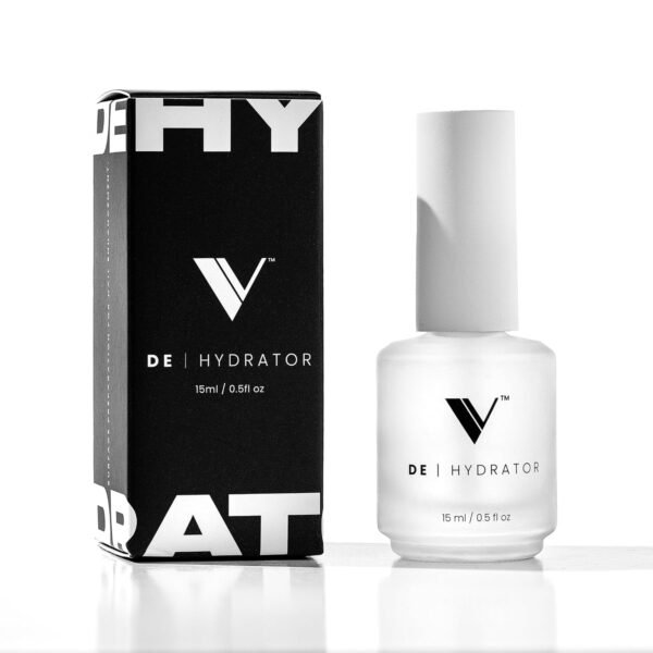 V Beauty Pure Nail Dehydrator - Easy-to-Use Dehydrator Nail Prep for Nail Plates Removes Moisture & Oils - Nail Bond Primer for Nail Polish, Gel & Acrylic, Salons & Home Manicures & Pedicures, 15 ml - Image 2