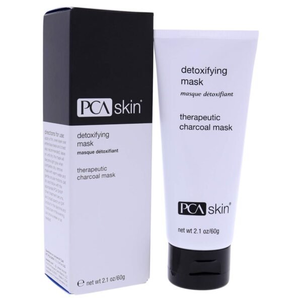 PCA SKIN Detoxifying Skin Care Face Mask - Charcoal & Clay Skincare Facial Treatment for Minimizing Pores & Blackheads (2.1 oz) - Image 4