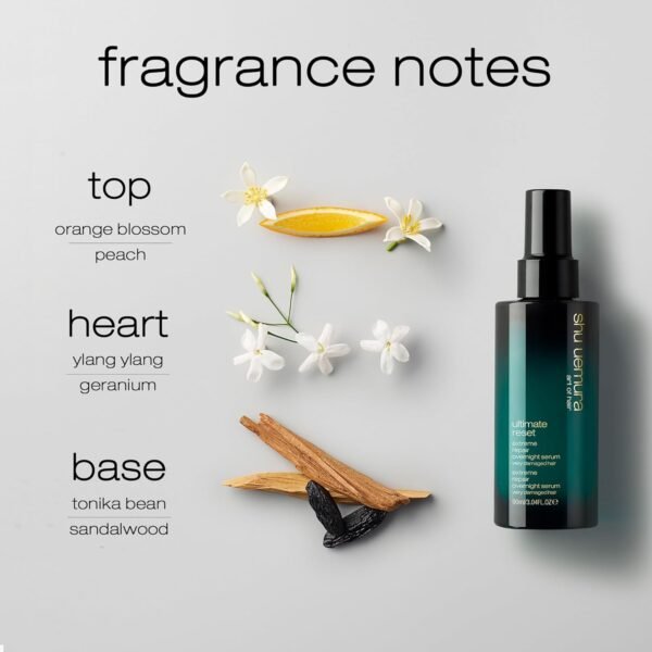 shu uemura art of hair Essence Absolue Nourishing Protective Hair Oil - Lightweight Multi-Benefit Hair Oil, Hydrates and Reduces Frizz, With Heat Protection - Image 7