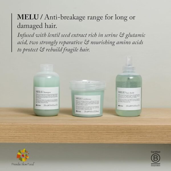 Davines MELU Conditioner, Anti-Breakage Conditioner For Long Hair And Damaged Hair - Image 7