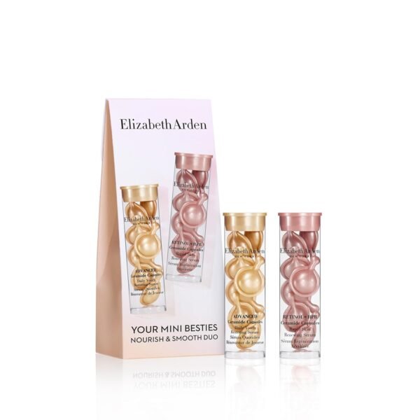 Elizabeth Arden Mini Besties, Advanced Ceramide and Retinol + HPR Face Serum Capsules, Anti-Aging Travel Size Skincare, Wrinkle Reducing & Firming, 14 Count - Image 2