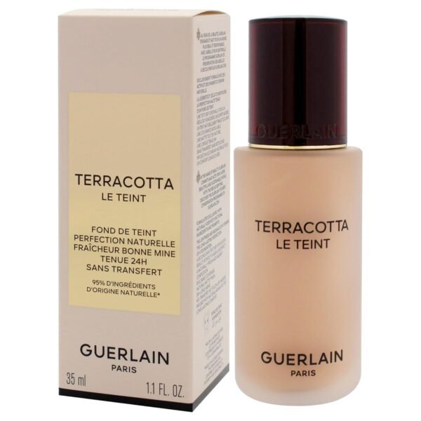 Guerlain Terracotta Le Teint 24H Wear No-Transfer Foundation - 3.5N Neutral by Guerlain for Women - 1.1 oz Foundation - Image 4