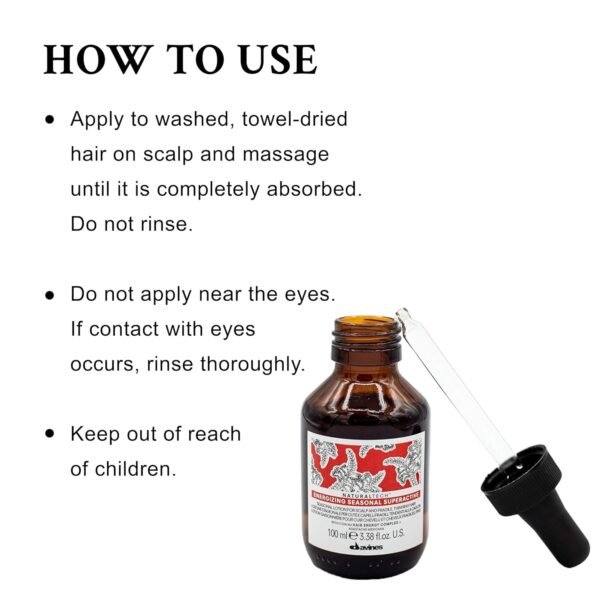 Davines Naturaltech ENERGIZING Seasonal Superactive Treatment, Reduce Hair Loss, Improve Hair Density And Body, 3.38 Fl. Oz. - Image 5
