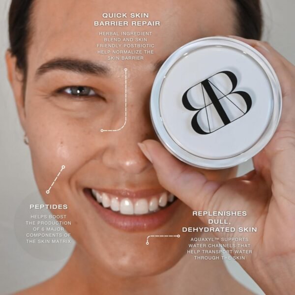 BIBA DE SOUSA The Onerta® Cream Barrier with Peptide - Rich & Intense Hydration - Ultimate Cream for Dry & Mature Skin (1.7 oz) - Image 3