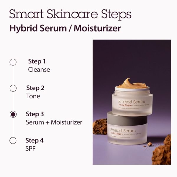 BLITHE Pressed Serum Chaga Mushroom - Advanced Skin Tightening Cream for Face, Face Tightening and Lifting Formula for a Natural Face Lift 0.91 fl oz - Image 8