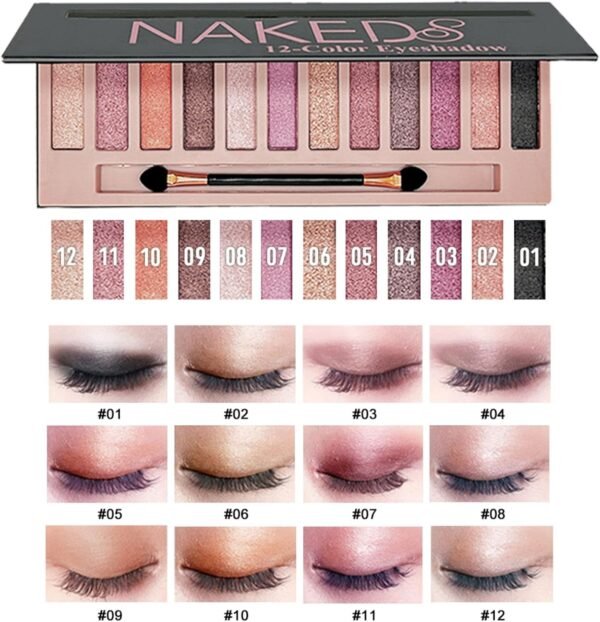 28 Pcs All in One Full Makeup Kit for Women, Makeup Set for Women&Beginner,Eyeshadow, Foundation, Lipsticks, Eyeliner, Mascara, Brow Soap Make Up Gift Set for Women Teen Makeup Kit For Girl - Image 4