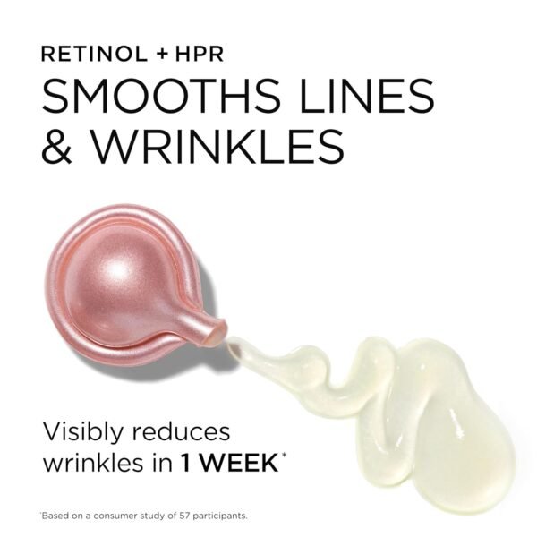 Elizabeth Arden Mini Besties, Advanced Ceramide and Retinol + HPR Face Serum Capsules, Anti-Aging Travel Size Skincare, Wrinkle Reducing & Firming, 14 Count - Image 3