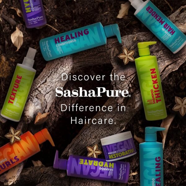 Dry Scalp Shampoo with Organic Sacha Inchi Oil, Deep Cleansing & Scalp Moisturizing, Soothes & Calms Irritated Scalp, Sulfate-Free 15 Fl Oz - Image 8