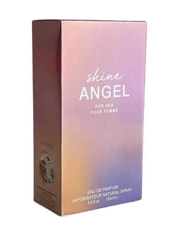 SHINE ANGEL Eau de Parfum for Women, 3.4 Fl Oz, Musk, Raspberry Nectar, Amber - Image 4