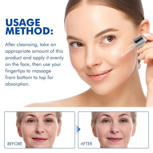 2 PCS Olavita Liquid Solution Anti Aging Serum, Intensely Firms Skin Antiaging Face Serum, Olavita Smoothes Wrinkles and Fine Lines - Image 5