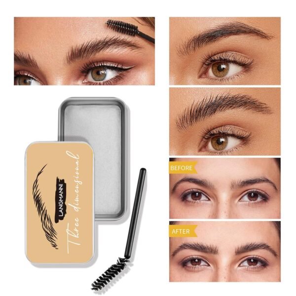 12-Color Pro Makeup Kit for Women - Eyeshadow, Foundation, Lipstick, Blush, Brushes, Eyeliner Stamp - Image 6