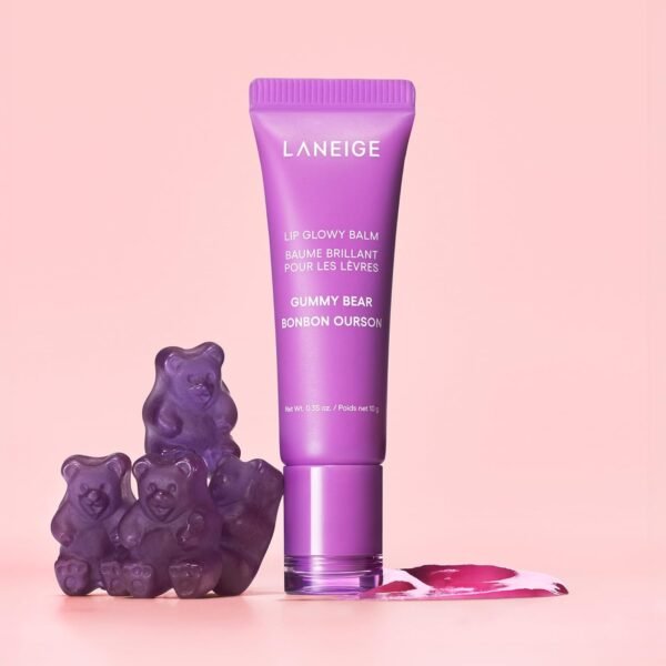 LANEIGE Lip Glowy Balm: Hydrate, Glossy, Lightweight, Moisturize & Tint with Shea Butter - Image 3