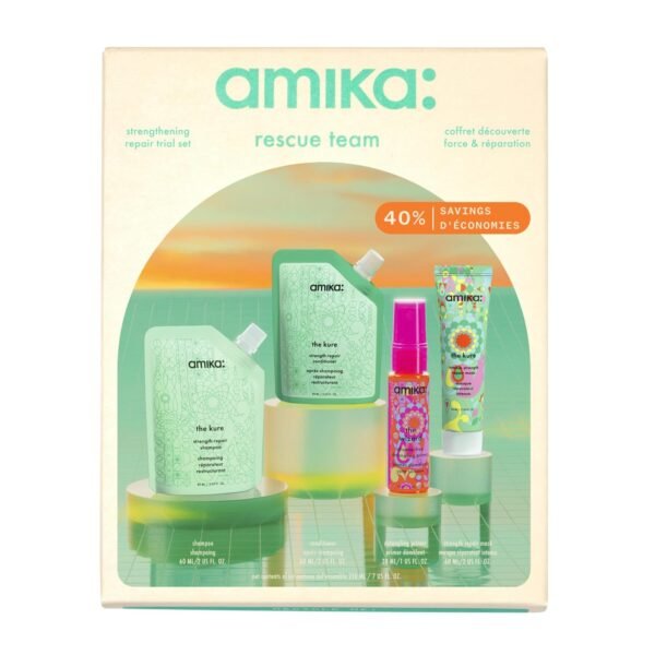 amika rescue team hair routine trial set - Image 2