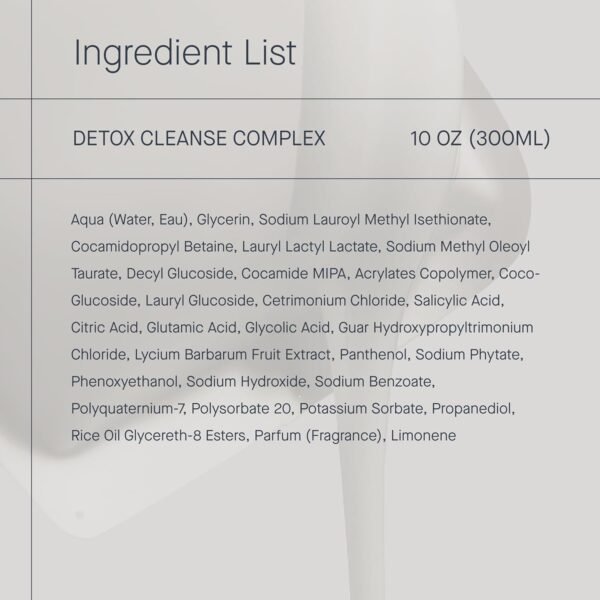 Clarifying Detox Shampoo - Removes Dirt, Oil, and Buildup - Glycolic & Salicylic Acid Treatment for Textured, Curly, 4C, Silicone-Free Hair - Image 8