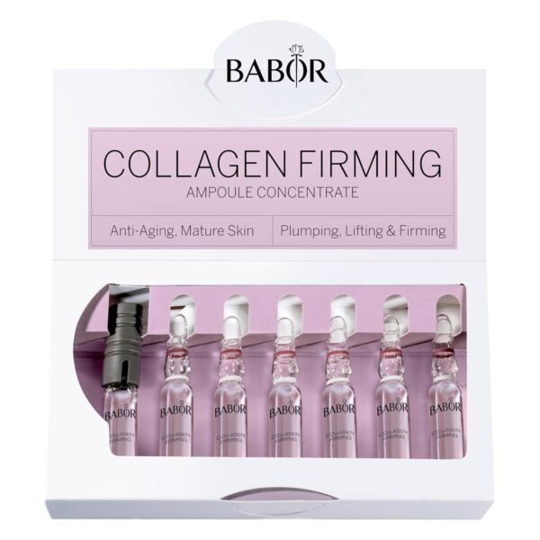 BABOR Collagen Firming Ampoule Concentrate, Collagen Skincare Capsule, Anti Aging Serum, Increase Elasticity, Firming and Lifting 7 Day Treatment - Image 3