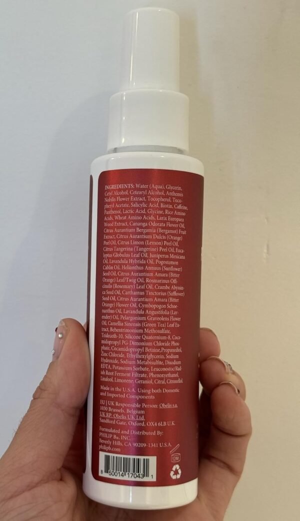 PHILIP B. Scalp Booster Leave-In Conditioner, 4.23 Oz - Scalp Treatment for Thicker, Denser Looking Hair - Made with Redensyl, Keratin Amino Acids and Salicylic Acid - Image 8